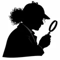 silhouette of an inspector